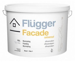 Flugger Facade Universal латексная фасадная краска 9,1л