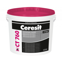 Ceresit CT 760 штукатурка с эффектом «Архитектурный бетон» 20кг