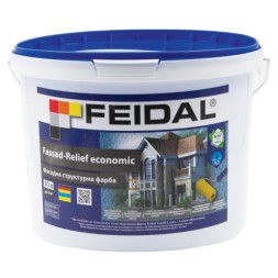 FEIDAL Fassad Relief economic фасадная рельефная акриловая краска 10л