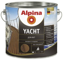 Alpina Yacht лак для яхт 10л