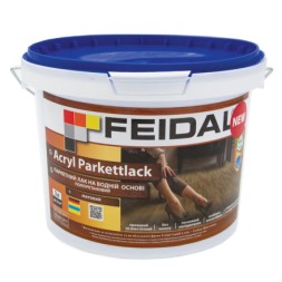 FEIDAL Acryl Parkettlack matt полиуретановый лак на водной основе 10 л