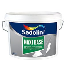SADOLIN MAXI BASE шпаклевка для сухих помещений 10л
